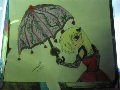 Parasol Anime Girl By Nekocatmews On Deviantart
