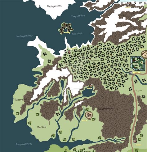 Westeros Map The North Left Part By Jurassicworldfan On Deviantart