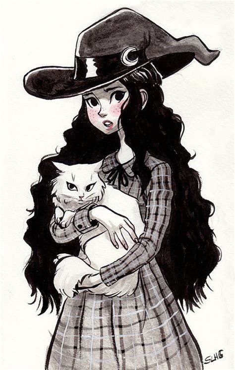 Sarah Lisa Hleb A Little Witch For Sketchdailies