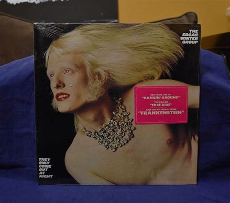 Popsike Com EDGAR WINTER VERY RARE SEALED LP THEY ONLY COME OUT AT NIGHT USA ST PRESS