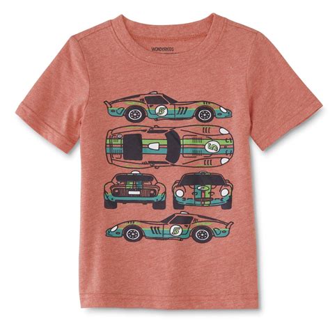 Wonderkids Infant And Toddler Boys Graphic T Shirt Race Cars Shop