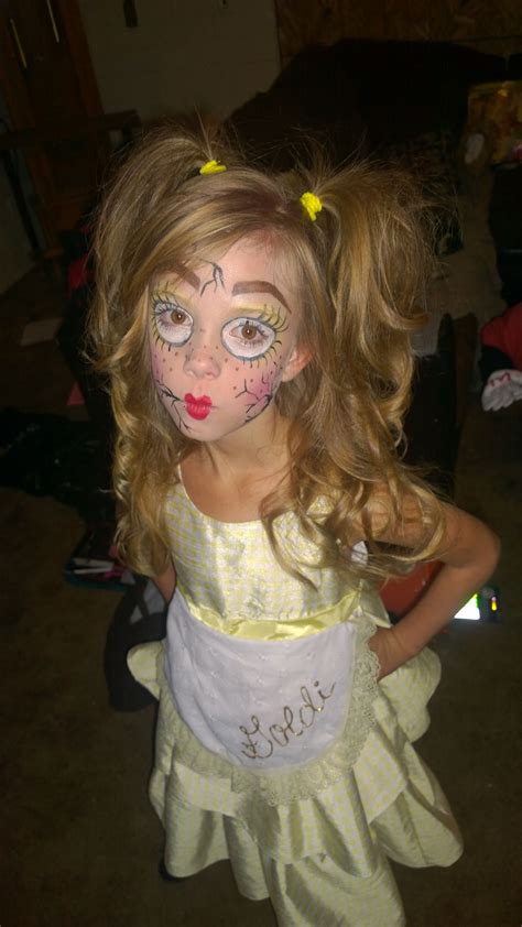 My Daughter Mckaylas Goldilocks Costume I Did For Our Twisted Story Book Theme Goldilocks