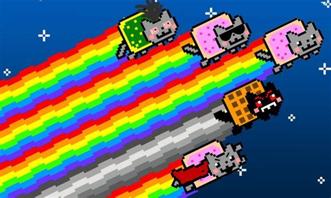 41 Nyan Cat Windows Wallpaper Wallpapersafari