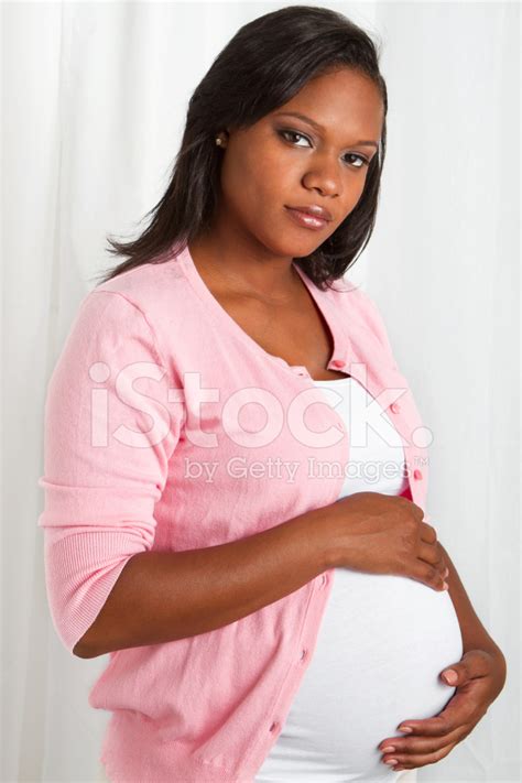African American Pregnant Woman Stock Photo Royalty Free Freeimages
