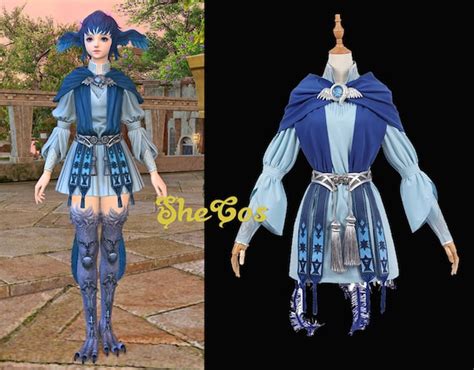 Final Fantasy Xiv 14 Endwalker Meteion Cosplay Costume Ffxiv Etsy New