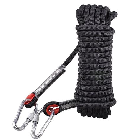 Professional Outdoor Rock Climbing Static Safety Rope Diameter 12 Mm