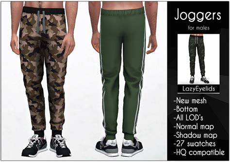 Sims 4 Cc Joggers For Males