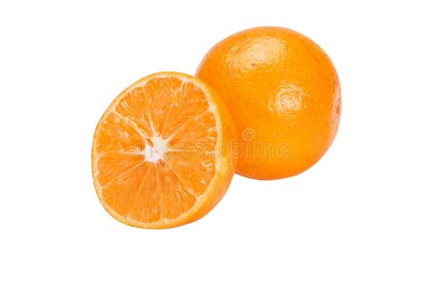 Orange Fruit Slice Isolated Stock Image Image Of Refreshing Orange