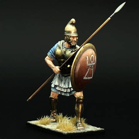 A Noble Carthaginian Warrior In Armor Of The Macedonian Type Ancient