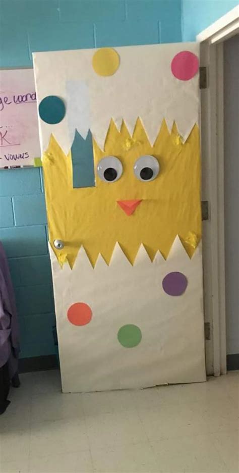 Cute Easter And Spring Decorations For Classroom Door