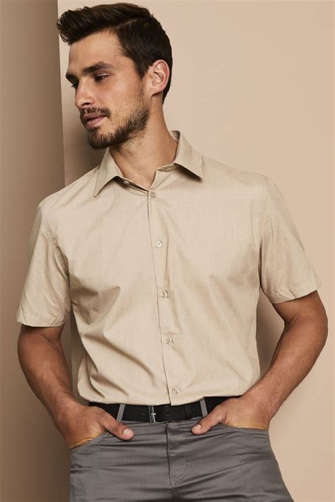 Maybe you would like to learn more about one of these? Chemise Homme Manches Courtes Beige | Simon Jersey