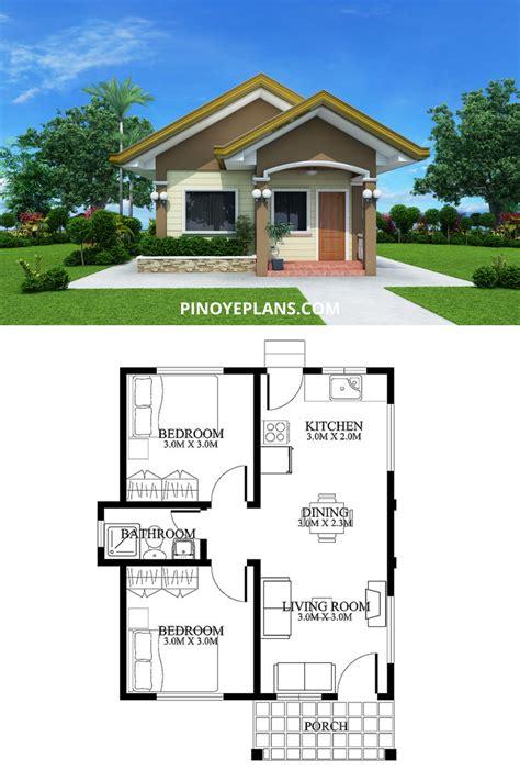 Small House Designs Shd 2012001 Pinoy Eplans Minimal House Design