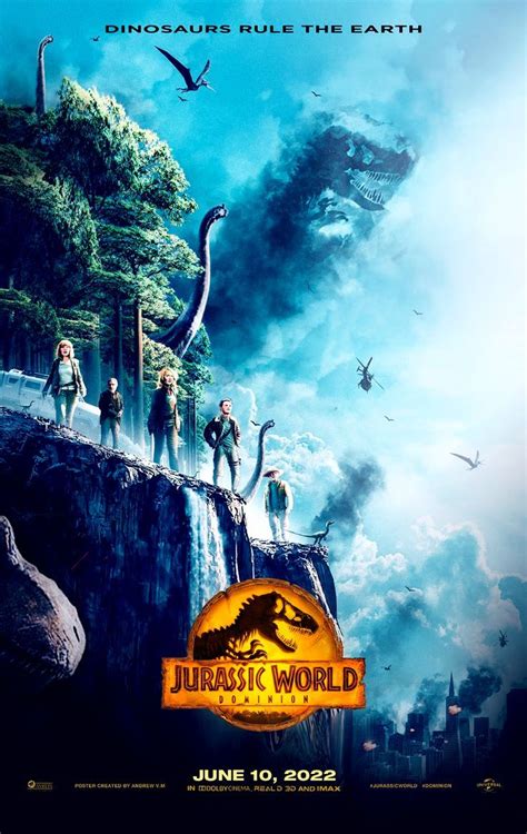 Jurassic World 3 Dominion Poster Teaser All Artofit