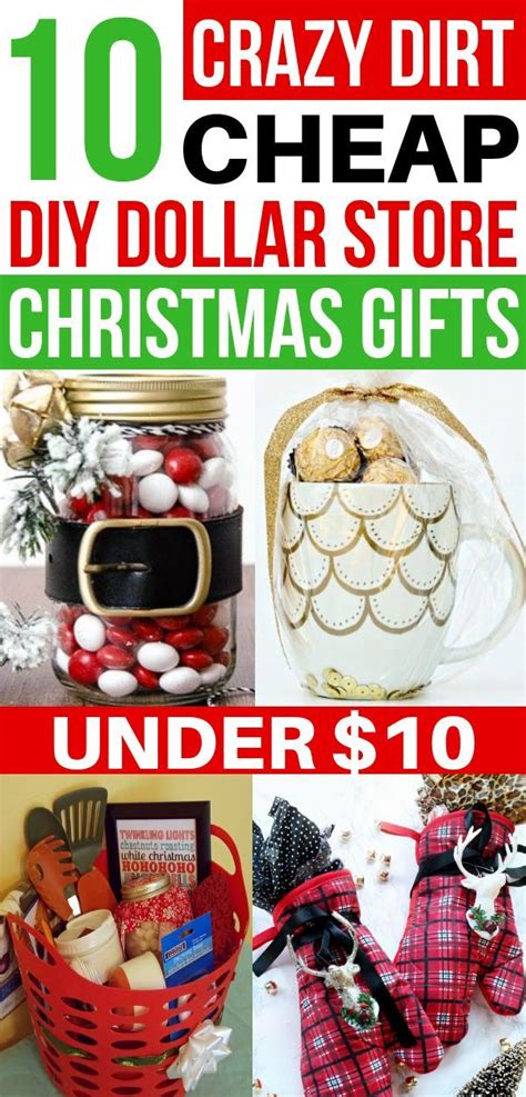 We rounded up some great gift ideas under $10 for everyone on the best gifts this year will take these things into consideration. 10 DIY Cheap Christmas Gift Ideas From The Dollar Store ...