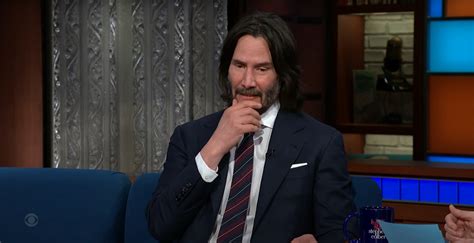 Keanu Reeves Answers The Colbert Questionert On Late Show Watch