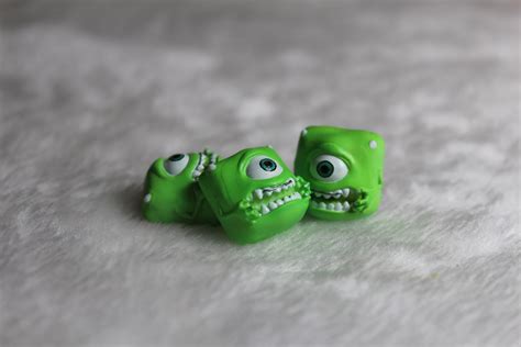 Monsters University Mike Wazowski Inspired Pixar Artisan Keycap Oem