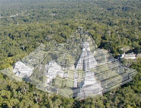 The Largest Mayan Pyramid Discovered Humans Are Free Mayan Cities