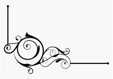 Lines Clipart Squiggle Decorative Border Clipart Hd Png Download
