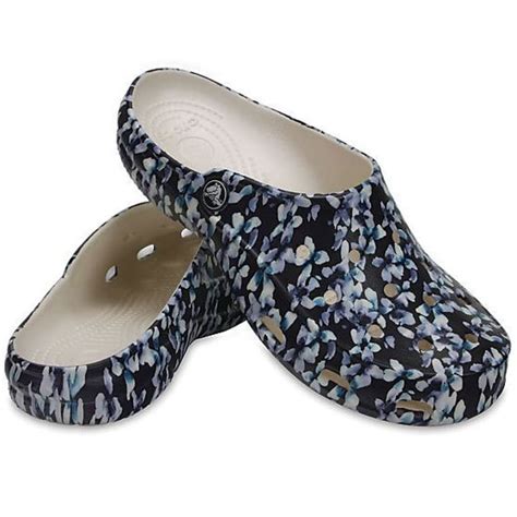 Find your perfect pair today. CROCS Women's Freesail Graphic Clogs, Blue Floral - Bob's ...
