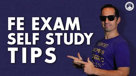 Best Fe Exam Self Study Tips And Tricks Youtube