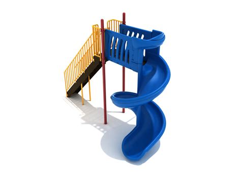 Spiral Slide 8 Foot Deck Willygoat Toys And Playgrounds