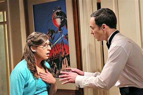 Sheldon Tells Amy He Loves Her On The Big Bang Theory Glamour