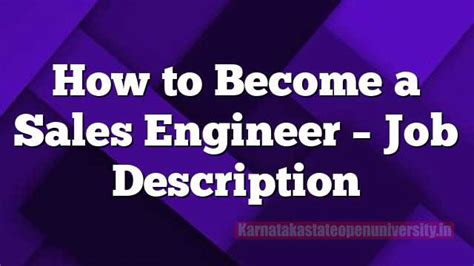 How To Become A Sales Engineer A Complete Guide 2024