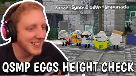 All Qsmp Eggs Height Check Qsmp Youtube