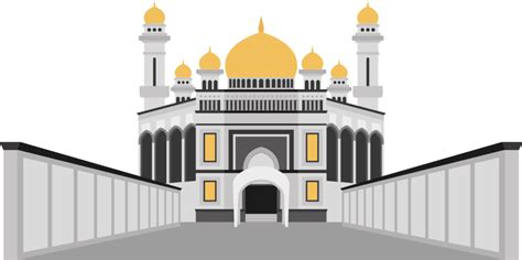 Selain bisa mengasah bakat seni mereka, huru atau orang tua. 17 Gambar Masjid, Mosque Kartun Vector PNG Keren ...