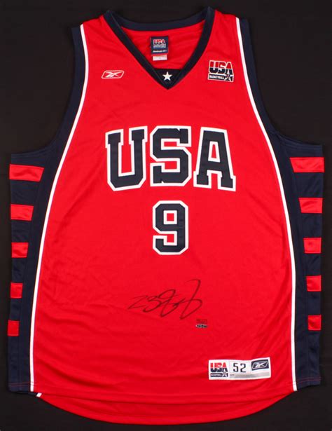 LeBron James Signed LE Team USA Jersey (UDA COA) | Pristine Auction