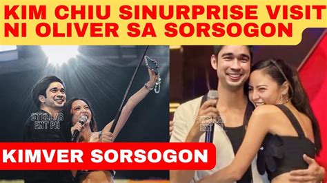 Kim Chiu Nagulat Sa Pagakyat Sa Stage Ni Oliver Moeller Sa Sorsogon Kimver Sorsogon Youtube