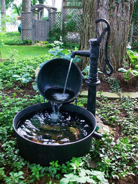 Outdoor Water Features Enhance Any Garden Or Natural Space By