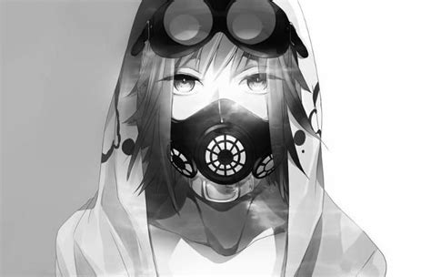 59 Best Images About Anime Gas Mask On Pinterest Posts Red Eyes And
