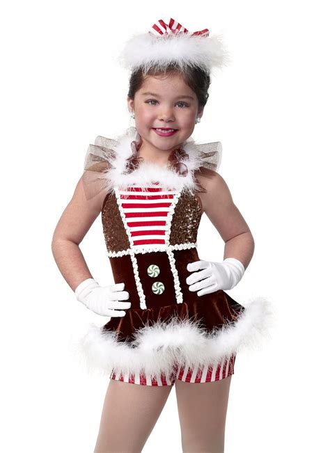 your little ones will look sweet enough to eat for holiday performances in outfits like this