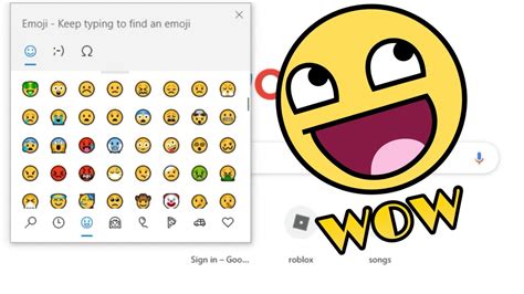 Click on the option resembling your country name in a short form in the. how to use emoji on computer - YouTube