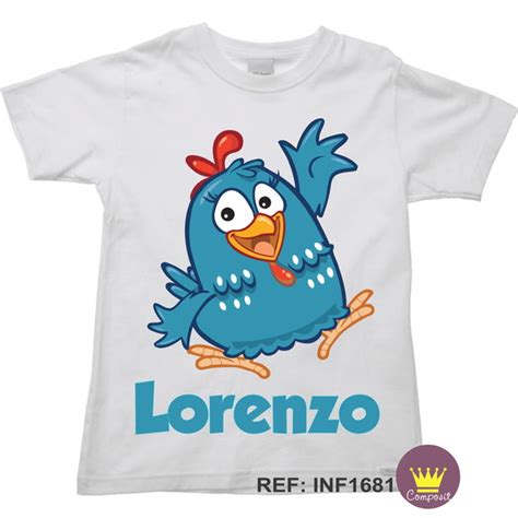 Camiseta Infantil Galinha Pintadinha No Elo7 Composit Personalizados