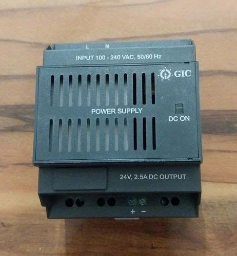 Smps Gic 24bs24ad4e Switched Mode Power Supply Current 25a 24v At Rs