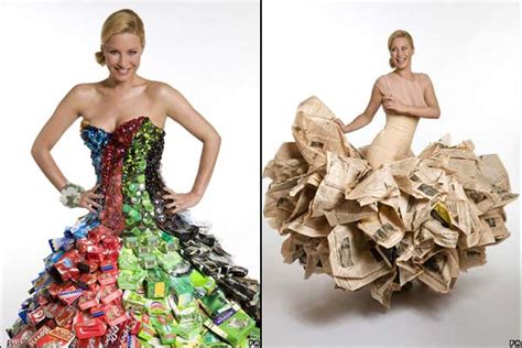 Vestidos Realizados Con Material Reciclable Imagui