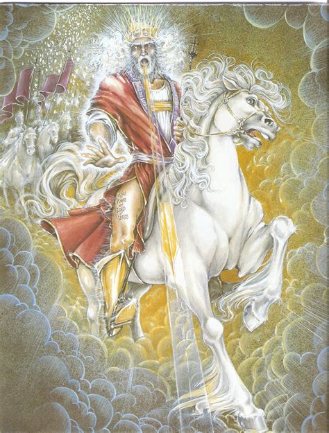 Now I Saw Heaven Opened And Behold A White Horse And He Who Sat On