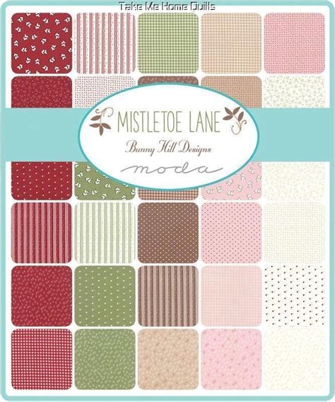 Mistletoe Lane By Bunny Hill For Moda Layer Cake 2880lc Holiday Quilt