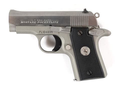 Sold Price Colt Mustang Pocketlite 380 Acp Pistol November 6 0120