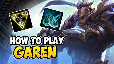 How To Play Garen Top For Beginners Garen Guide Season 10 League Of