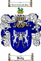 $13.99 add jpg to cart. Kelly Family Crest / Kelly Coat of Arms - Tradebit