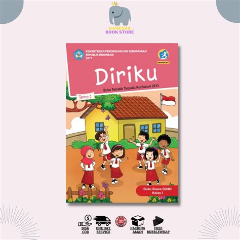 Jual Sd Kelas Buku Siswa Tematik Bse Tema Diriku Shopee Indonesia