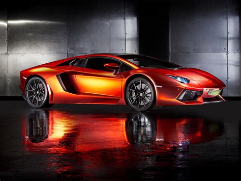 Fondos De Pantalla Lamborghini 2013 Aventador Lp700 4 Naranja Coches