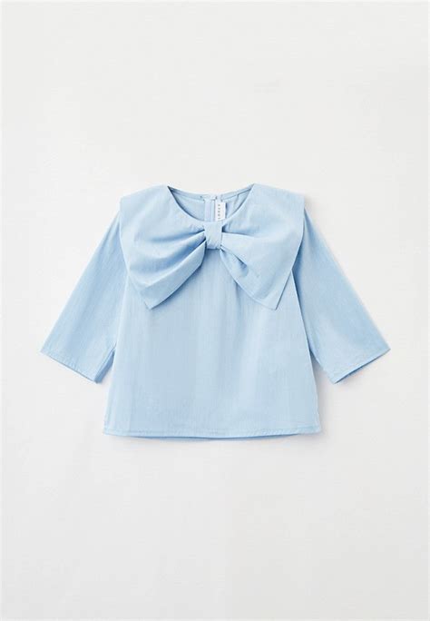 Блуза Ete Children цвет голубой Mp002xg02lj4 — купить в интернет