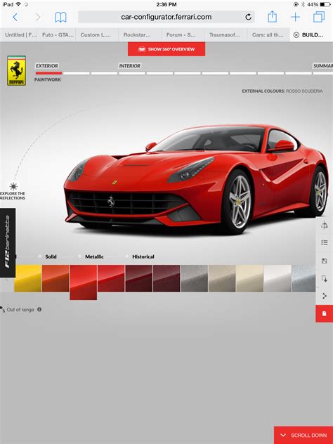 Ferrari Red Paint Code Ferrari Car