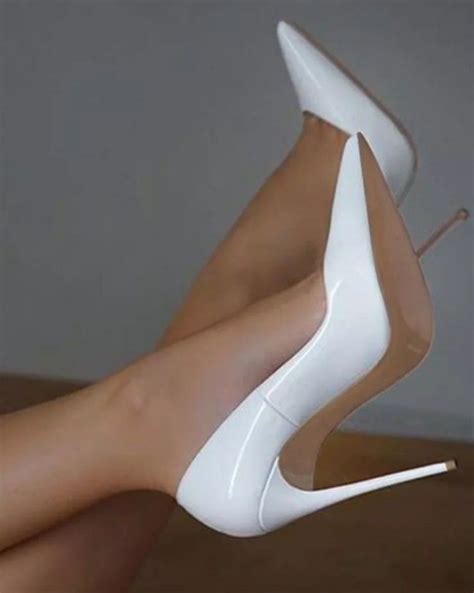 white patent leather pumps shoes heels shoes heels classy white heels