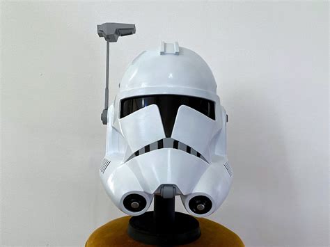Captain Phase 1 Clone Trooper Helmet Rusty Weathered Star Wars Helmet