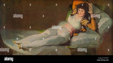 Francisco Goya Clothed Maja Hi Res Stock Photography And Images Alamy